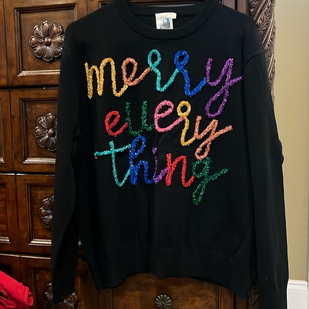 Queen of sparkles, worn once, size large